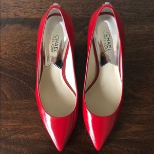 Michael Kors red heels